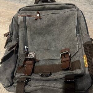 My Green Sling Backpack